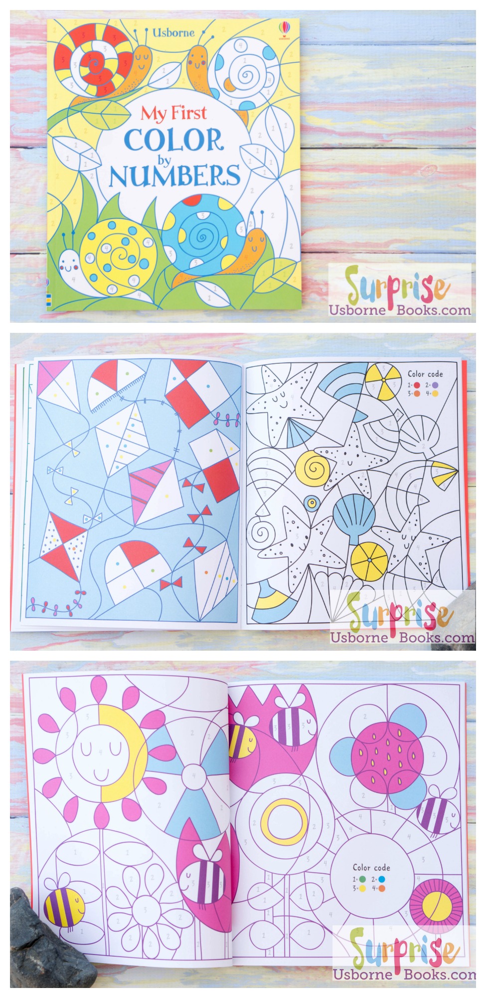My First Color by Numbers - Surprise Usborne Books