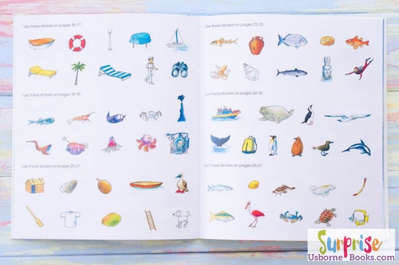Usborne 1001 Things to Spot Sticker Book