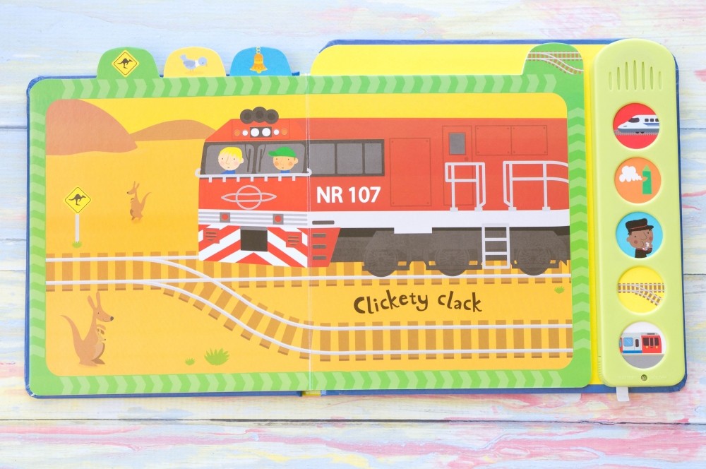 Baby's Very First Noisy Book Trains